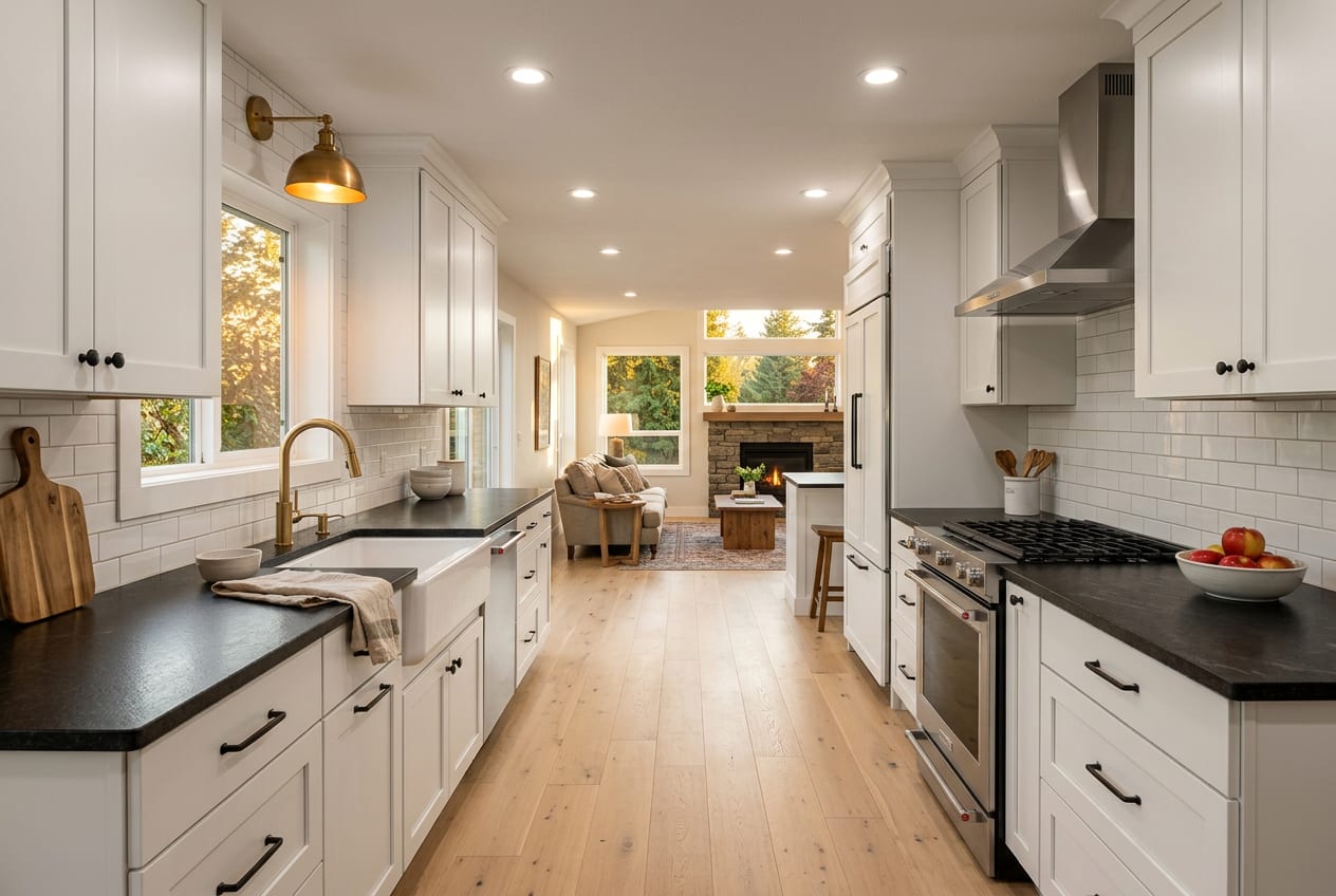 Montoya Kitchen Remodeling Co, kitchen remodeling in Marysville, completed project 1